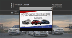 Desktop Screenshot of courtesylincolnportland.com